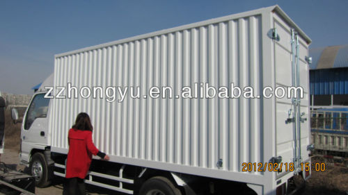 12feet-20feet truck box body for sale/cargo truck box body