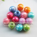 Großhandel 13mm Ring Round Gumball Winzige Perlen