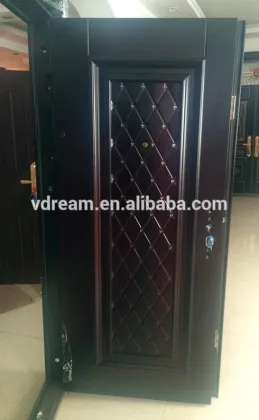 security steel wooden door, turkey armored door, wood door