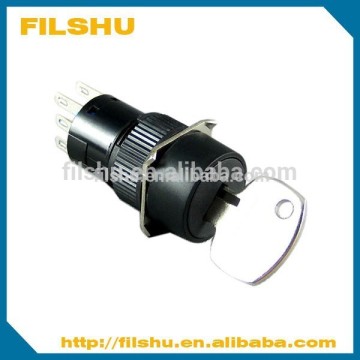 Roller shutter key electrical switch lock for generator