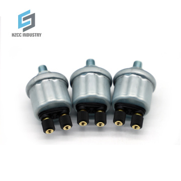 0 bis 10 bar 1/8NPT VDO Öldrucksensor Dieselgeneratorteile 10mm Edelstahl-Crew-Stecker Alarm-Matching-Öldruckmessgerät