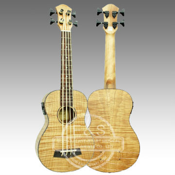 30inch Flamed Maple Electric Ukulele Bass