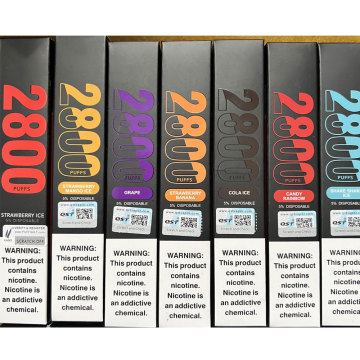E-cigarette 2800 puffs disposable vapes original