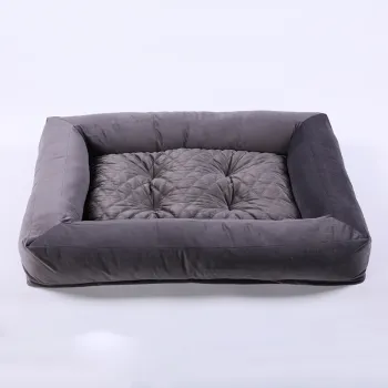 Dog Raised Edge Rectangle Cozy Washable Cat Beds