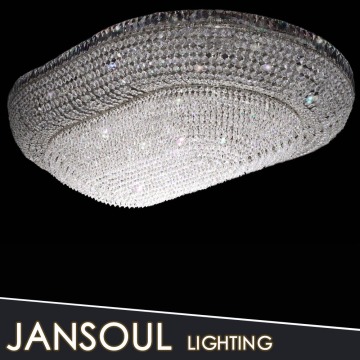 Handmade Italian Luxury Chandelier Crystal Projector Ceiling Flush Mount