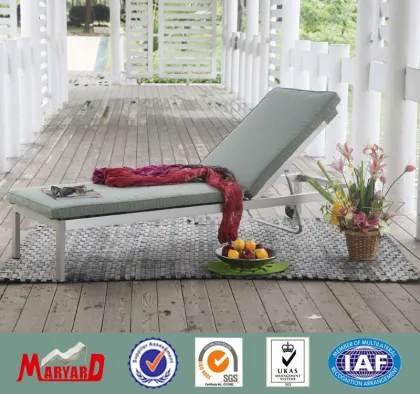 Brushed aluminum beach furniture of beach bar furniture