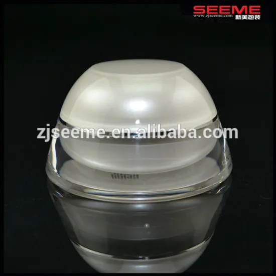 Promotional accept custom logo cosmetic facial cream container whitening cream jar hand cream container