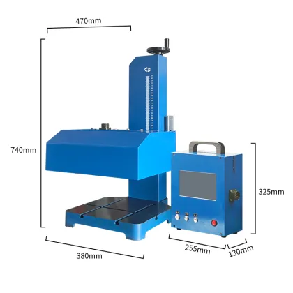 Zixu Dot Peen Marking Machine for Gold Bars 250X150mm