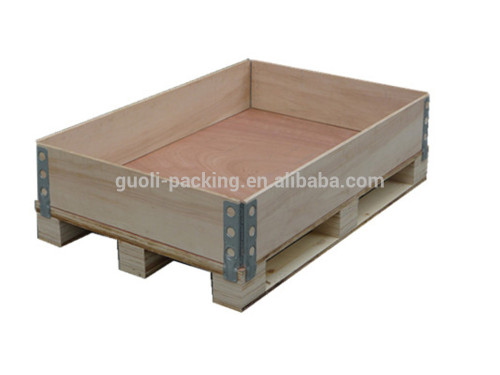 Industrial packing plywood pallet collar