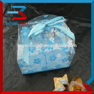 foldable clear pvc packaging box/plastic packaging box