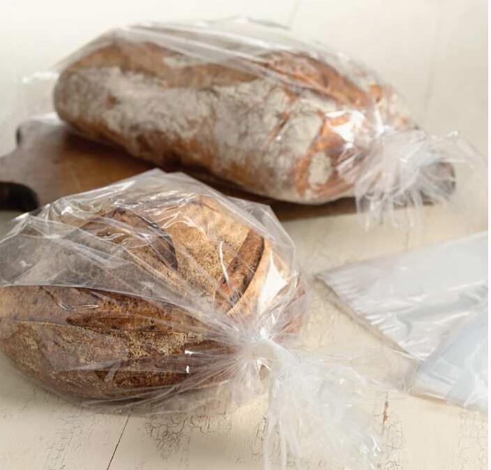 Clear Flat Bags for Bread