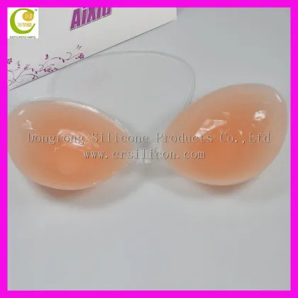 High Quality Invisible Bra Thick Section Strapless Sexy Bra Nude Mature Invisible Silicon Bra