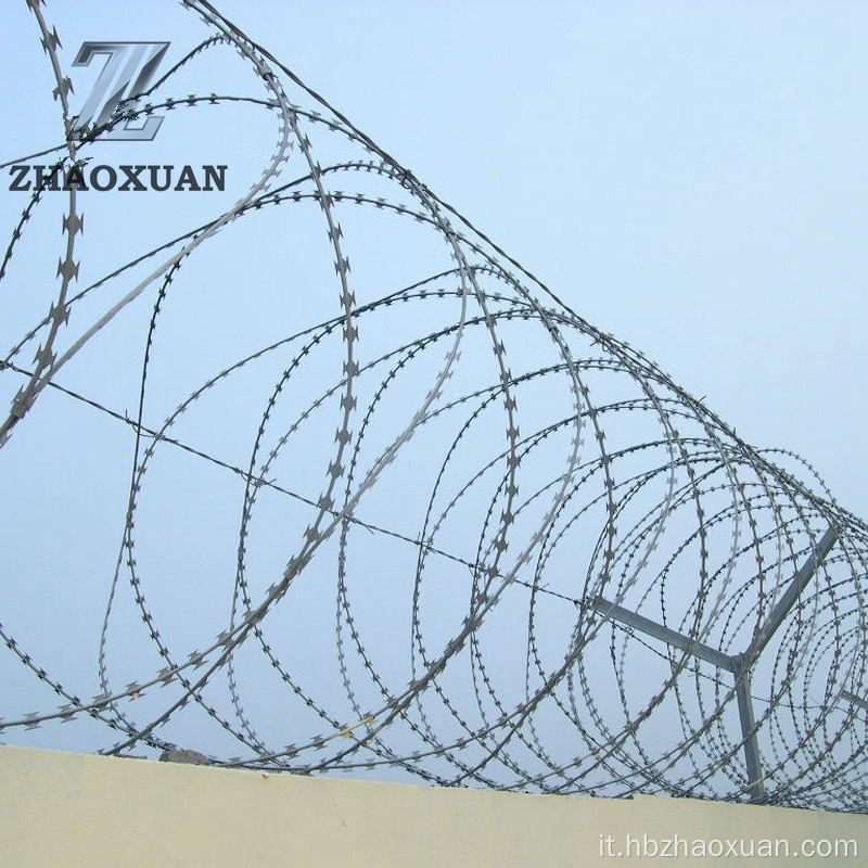 Concertina Razor Wire Wire in vendita