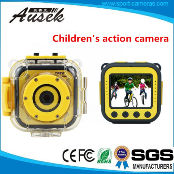 New special design 2017 chidren cartoon HD waterproof wifi action camera full 1080p action camera for kids