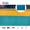 piso de la cancha de voleibol plástico ajustable