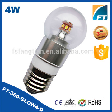 FT-360-GLOW-D 4W E27 AC100-240V Dimmable LED BULB