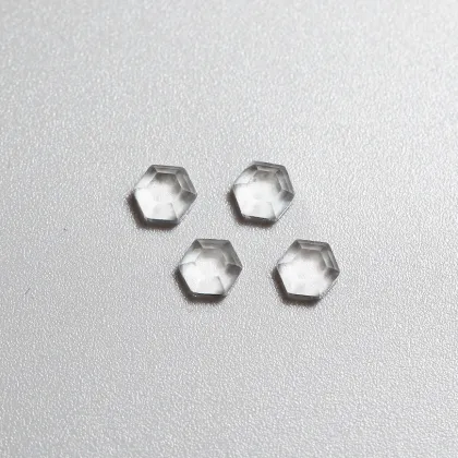 Natural Topaz Loose Stone White Topaz Hexagon Cut