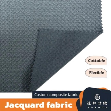 Polyester-Spandex Jacquard Fabric for Daily Use