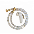 Brass Bidet Shower White Unique Shape Shattaf