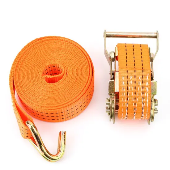 Wider Orange Polyester Tie-Down Straps and Truck Tensioner: The Ultimate Solution for Secure Cargo