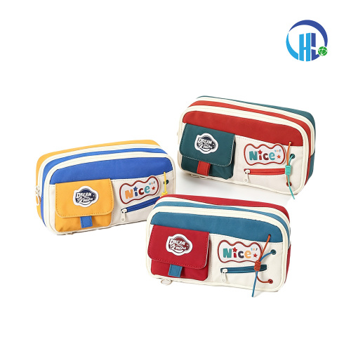 Kantong Blok Warna Retro Baru untuk Penggunaan Lucu dan Fungsional