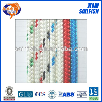 colorful yacht braid rope double braided yacht ropes for free samples