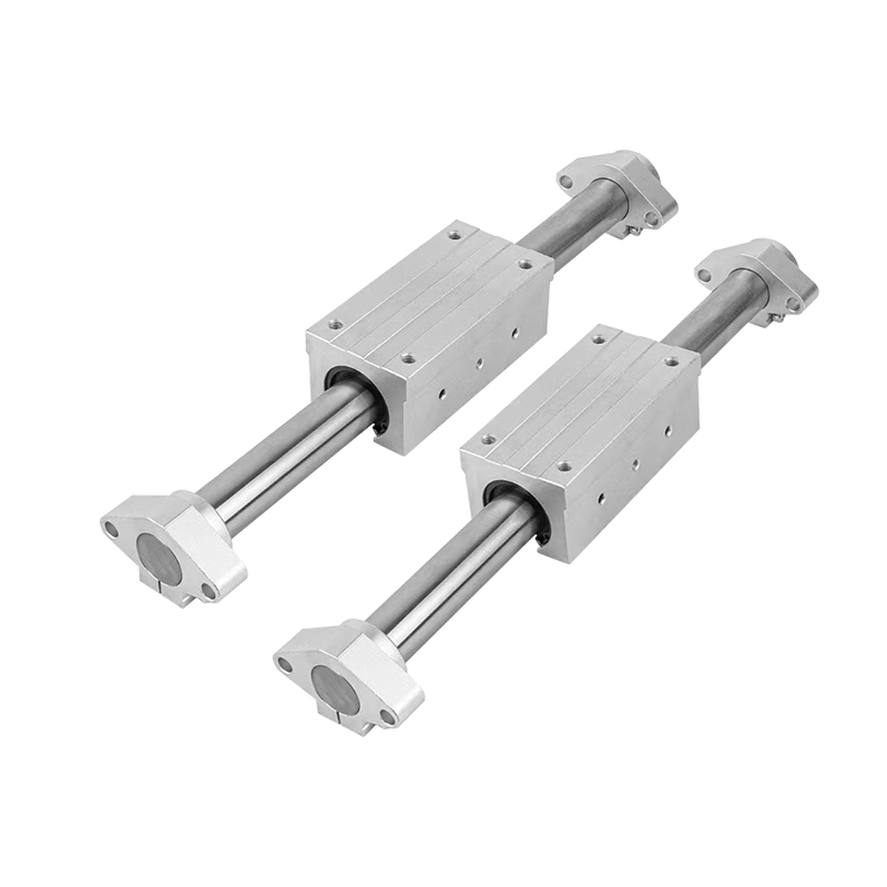High Precision Linear Optical Axis Guide Rail Slider Set with Customization Support