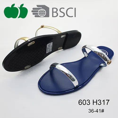 2016 New Fashion Summer Style Lady Fancy Pvc Slippers