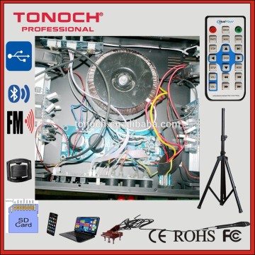 2015 New design 6000 watt peak PC Series professional audio power amplifier from China