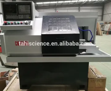 micro metal turning lathe cnc machine for sale CK0640A