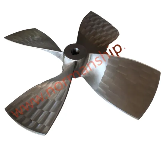 Customized Yacht Boat Marine Stainless Steel 4 Blade Propeller