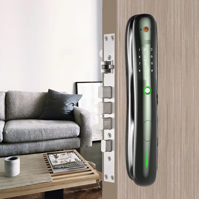 Tuya Wi -Fi Door Lock с 3D -распознаванием лица
