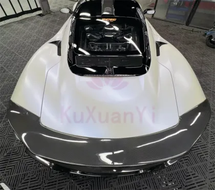 Dry Carbon Fiber OD Duck Wing Rear Spoiler Kit for Maserati MC20