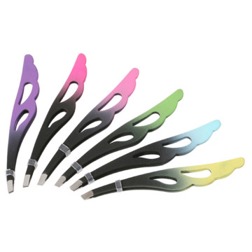 Stainless Steel Material Fashion Cute Colorful Lash Tweezer