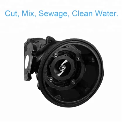 High Lift Cutting Submersible Sewage Pump