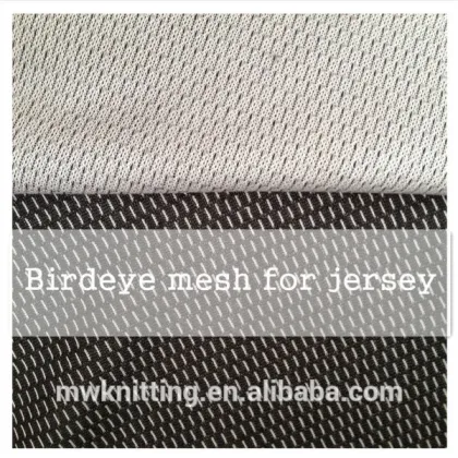 soccer team jersey shorts polyester bird eye fabric sportswear