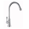 Chrome Plated Deck Mounted Kitchen Faucet