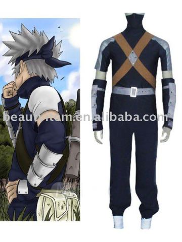 Kakashi Cosplay Young Boy from Naruto Cosplay Costume