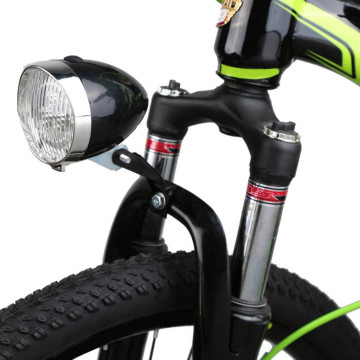 Bicycle Retro Classic LED Front Headlight - Safety Lamp for Night Riding