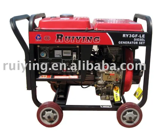 open type Air cooled Diesel Generator 3KW