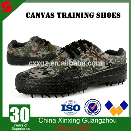 Military canvas shoes cheap canvas shoes camouflage shoes