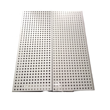 Gutter Guard Leaf Filter Aluminum Rain Gutter Guards Perforated Sheet 5 Inch