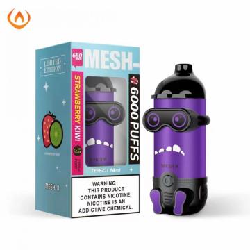 Mesh-K 6000 Puffs Vape descartável