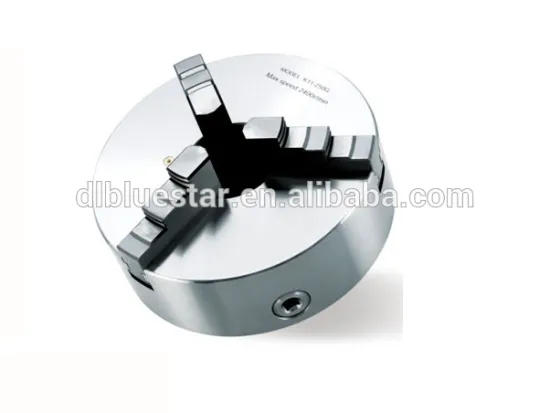 K11 Type Three-Jaw Self-centering chucks cylinder center mouting