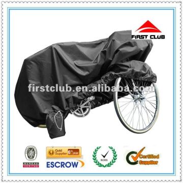 170T silver polyester waterproof bicycle cover