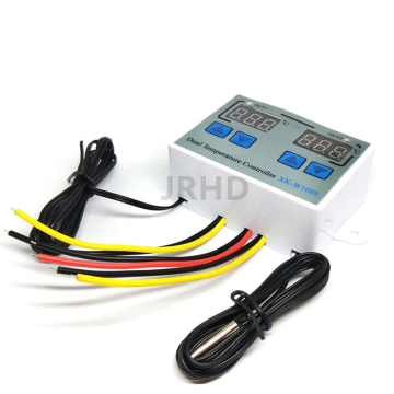 XK-W1088 AC 220V Controlador de temperatura de termostato digital dual Dual