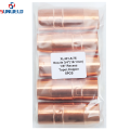 XL401-6-75 অগ্রভাগ 3/4''(19.1mm)1/8''রিসেস টেপার, কপার