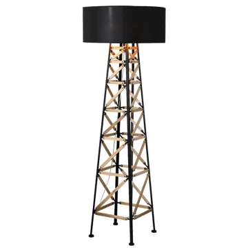 INSHINE Wooden Standard Floor Lamp