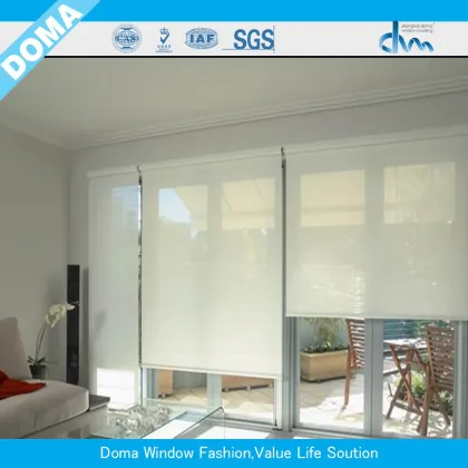 Roller blinds 3% open factor sunscreen fabric