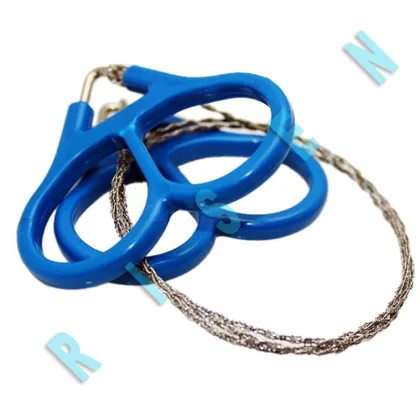 Outdoor Survival Steel Wire Saw Scroll Saw Chain Saw Multi Rope-and-Chain Saw